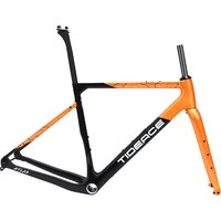 AliExpress Tideace Ultra Light Carbon Gravel Frame with Magnetic Storage Insert Lightweight Gravel Frameset Carbon for Bike