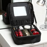 Portable Professional Makeup Case Waterproof Travel Makeup Bag Female Beauty Nail ToolBox For Women Cosmetic Organizer