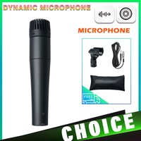 Metal 57 Cardioid Dynamic Microphone For Stage Singing Professional Wired Microphone for Shure Karaoke BBOX Recording Vocal
