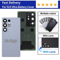 For Samsung S25 Ultra 5G S938B S938U S938N S938W Battery Door Bottom Cover Back Glass Repair Part with Camera Lens