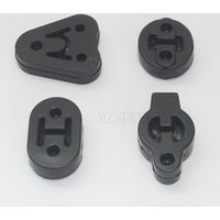 Car Exhaust pipe hanging rubber triangle 3 hole hanging lug hanging rubber sleeve muffler vibration damping rubber hanging