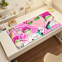 Kusuo Saiki D-Disastrous Life of Saiki K Mouse Pad For Office Gaming And Keyboards Non-Slip Large Waterproof