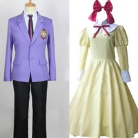 High School Houshakuji Renge Dress Fujioka Haruhi suit Cosplay King Costume Clothing