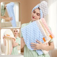 1pc Women's Plus Large Quick Drying Absorbent Towel - Super Absorbent, Thick and Soft, Suitable for Home and Travel