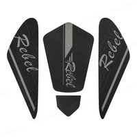 For Honda REBEL500 REBEL300 REBEL CMX 500 CM500 CM300 3D Motorcycle Fuel Tank Pad Sticker Anti-skid protection sticker Decals