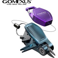 GOMEXUS Fishing Tool Sharkbite Fishing Line Cutter with Retractors and Fishing Knot Tying Tool and Hook Eye Cleaner