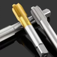 MUQZI 1 Pair Pedal Thread Tap 9/16 x 20 Thread Tap HSS Bike Left And Right Hand Thread Repair Kit Bicycle Crank Tool