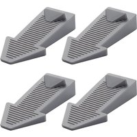4Pcs Door Stop Set Non-Slip Door Wedge Durable Door Buffers Reusable Shock Absorbent Door Stop Stoppers Door Rear Retainer Kit