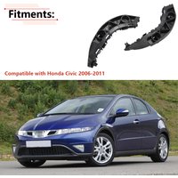 1 Pair Front Bumper Retainer Bracket 71193-SNA-A01 for Honda Civic Hybrid Sedan 2006-2011