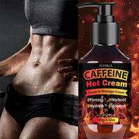 YUITIKUE Caffeine Hot Cream | Sweat & Massage Cream | Firming Hydrating Moisturizing Workout Skin Care 100g