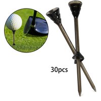 30Pcs Golf Club Tees Long 83mm Accessory Training Unbreakable Training Practice Professional Beginner Stable Golf Down Tees