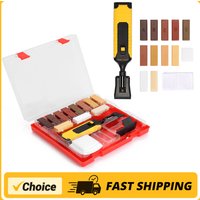 Kit de réparation de sol stratifié, système d'avertissement, plan de travail, boîtier robuste, puces, réparation des rayures, trempé