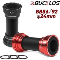 BUCKLOS Bike Bottom Bracket Ceramic BB BB68-73mm Mountain Road Bicycle BSA Threaded BB86/92 Sealed Bearing MTB Bottom Bracket