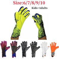 Professional Goalkeeper Gloves Adults Kids Football Latex Thickened Protection Goalkeeper Soccer Sports Football Goalie Gloves