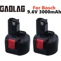BAT048 9.6V 3000mAh NI-MH Rechargeable Battery Power Tools Battery for Bosch PSR 960 BH984 BAT048 BAT119 L50