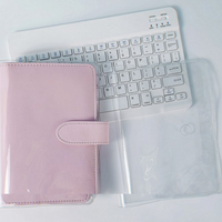 A5 A6 Macaron Protective Film Only Cover DIY Binder PVC Transparent Waterproof Book Cover Book Jacket Protective Cover