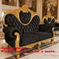 custom.Elegant Baroque-inspired Sofa European Luxury Your Estate's Lounge Room