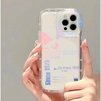 Red Fashion Logo B-BullS Phone Case for iPhone 17 16e 16 15 14 13 12 11 Pro Max 7 8 Plus X XR XSMax Airbag Anti Fall Clear Cover