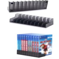 2pcs Game disc storage rack compatible with PS4/slim/pro