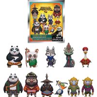 1PC Kung Fu Panda Blind Box 3D Figurine Bag Clip Charms Blind Bag Anime Figure Keychain Anime Collector Kering Random One