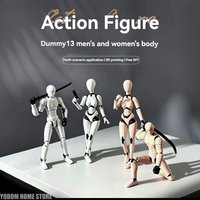 Dummy 13 Artists Action Figure Drawing Model for Sketching Painting Drawing Human Mannequin Body Kun Doll Male Action Figure