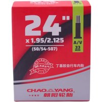 AliExpress CHAOYANG Bike Inner Tube 24inch 50/54-507 AV 33mm For BMX Folding Bike Tire MTB 24X1.95/2.125 Bicycle Tires Tube
