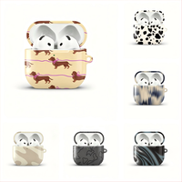 Monochrome Cow Vibes Luxury BUGRs Shockproof Protective Glossy HD Hard PC Cover Case For AirPods Earphone 1 2 3 Pro Pro2