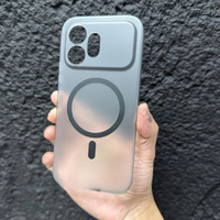 Ultra Thin Magnetic Case for Honor600 Pro Lite 500 Win Power Simple Frosted Transparent TPU Skin-Friendly Drop-Proof Cover Funda