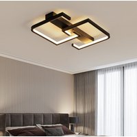 Nordic Remote control led Ceiling Lights Modern Bedroom Ceiling Light 220v Living Room Black dimmable led Ceiling Lamps Lighting image 3
