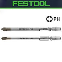 FESTOOL 500845 PH 2-100 CE/2 Bits PH2 100MM Extra-long Bit Chrome Coating Strong Durable Tools Accessories