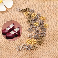 20pcs Newest 3.5mm Mini Ultra-small Star Tri-glide Belt Buckle Doll Bags Buckles Diy Doll Buttons Shoes Accessories