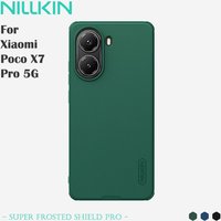NILLKIN Magnetic Case for Xiaomi Poco X7 Pro 5G, Shockproof 4-Corner Bumper + Matte Anti-Scratch Surface with Dustproof Design