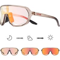 KAPVOE Outdoor Sport Photochromic Cycling Sunglasses UV400 Road Bike Cycling Glasses for Men Women MTB Driving Bicycle Goggles