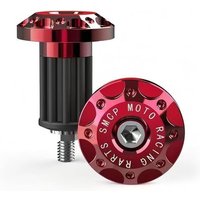 AliExpress NONE Handlebar End Cap Plug Motorcycle Handle Bar Caps Slider Motor Bike for Honda Yamaha Dirt Bike Accessories 2pcs black red sliver