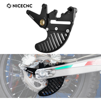 NICECNC For GasGas EC 300 2021-2025 EC 250 ECF 350 EX 250 EXF 350 450 MC 125 MC250F Dual Calipers Bracket Stunt Brake Disc Guard