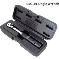 1/4 Inch High Precision Bicycle Preset Adjustable Torque Wrench 2-14Nm Torque Range