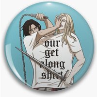 Alucard And Trevor Castlevania Soft Button Pin Gift Women Lover Metal Jewelry Collar Cartoon Creative Decor Badge Brooch