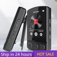 Bluetooth 5.2 Full Screen MP3 1.8 Inch Portable Walkman with E-book/FM Radio/recording Function Music Player Built-in Speaker