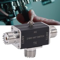 Antennae Antennae 1 Input 2 Output 0-50MHz Frequency SO239 Interface 2 Way Manual Antennae Transfer