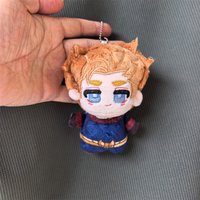 Cool Eyes 10cm Stuffed Cosplay The Boys Soldier Character Homelander Plush Toys Anime Cartoon Plushie Doll Keychain Bag Pendant