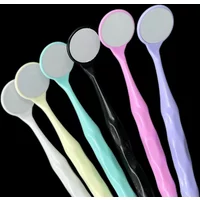1/6pcs Premium Front Surface Mouth Exam Reflector Oral Mirror Tooth Whitening One-Double Sided Mouth Mirrors Autoclavable
