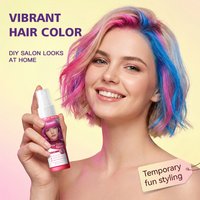 Hair Color Spray Instant Hair Dye One-Time Temporary Washable DIY Hair Chalk Multi Color Party Cosplay Makeup Styling