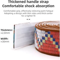ESLNF High Elasticity Bicycle Bike Handlebar Cotton Anti-Slip Shock Absorber Cycling Handle Bar Tape