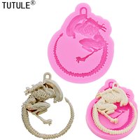 Alien alien monster biological silicone cake mold, silicone cake design mould, silicone form Alien plaster clay wax resin mould