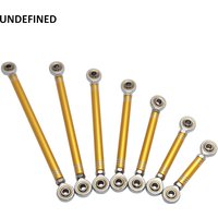 Motorcycle M6 Shift Rod Linkage 40mm-400mm Footrest Foot Peg Rearset Gear Shift Shifter Rod for Harley Honda Kawasaki Suzuki BMW