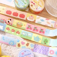 1pcs/1lot Decorative Adhesive Tapes Youyou Little Diary Junk Journal Japanese Masking Scrapbooking Stickers