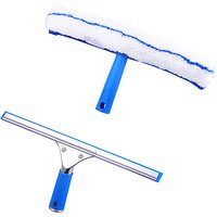 2/1Pcs 35CM Window Cleaning Combo Squeegee & Microfiber Window Washer Shower Squeegees Window Glass Wiper Cleaning Tool