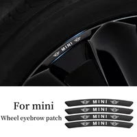 4PC Mini Cooper Works JCW Aluminium Emblem Badges R56 R53 R55 R60 F55 F56 Wheel Rim Stickers Countryman Auto Accessories