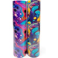 AliExpress NONE Car Decal Wrap Film Cosmic Liquid Paint Self-adhesive Waterproof PVC for Bike Cabinet Gloss Surface Trim Styling Car Accessories