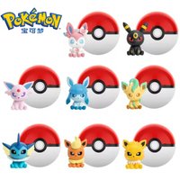 Pokemon Elf Ball Pokeball Anime Figure Cartoons Pikachu Charizard Piplup Kyogre Pocket Monster Pet Anime Action Model Toy Gifts
